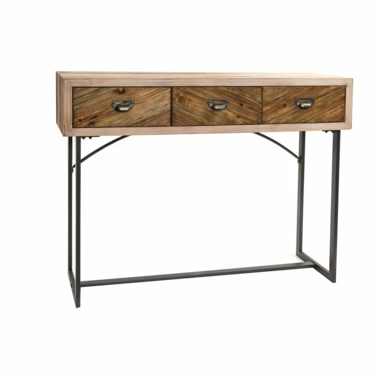 Console DKD Home Decor Metaal Hout (110 x 32 x 85 cm)