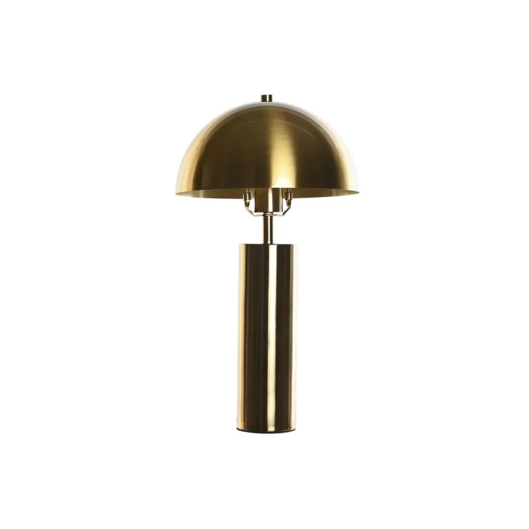 Bureaulamp DKD Home Decor 24 x 24 x 46 cm Gouden Metaal 220 V 50 W