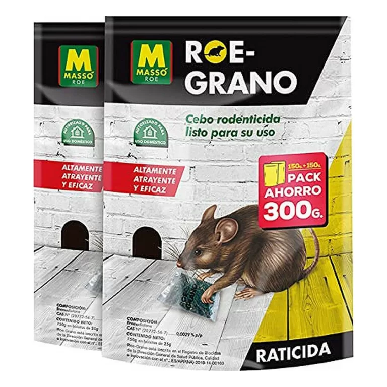 Rattengif Massó Roe-grano 300 g