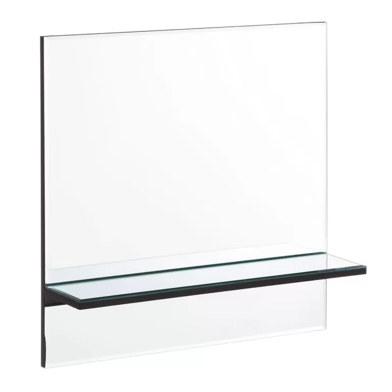 Wandspiegel 45 x 11 x 45 cm Kristal Zilver DMF