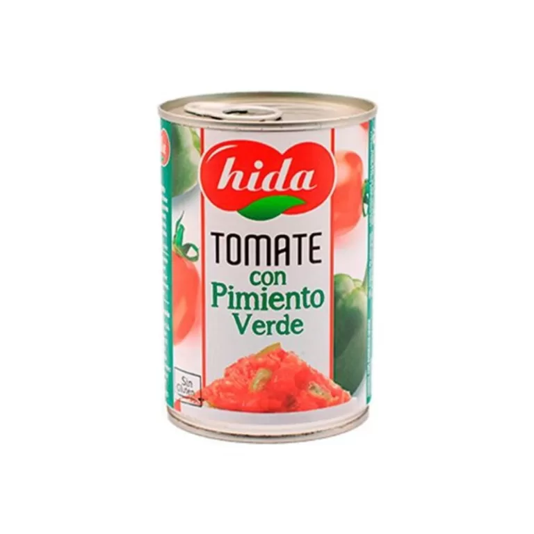 Tomaat en groene peper Hida (400 g)