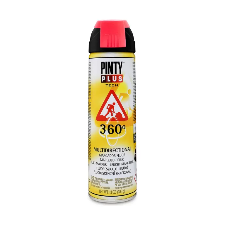 Sprayverf Pintyplus Tech T107 360º Rood 500 ml