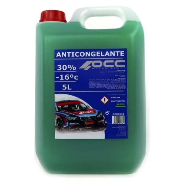 Antivries OCC Motorsport 30% Groen (5 L)