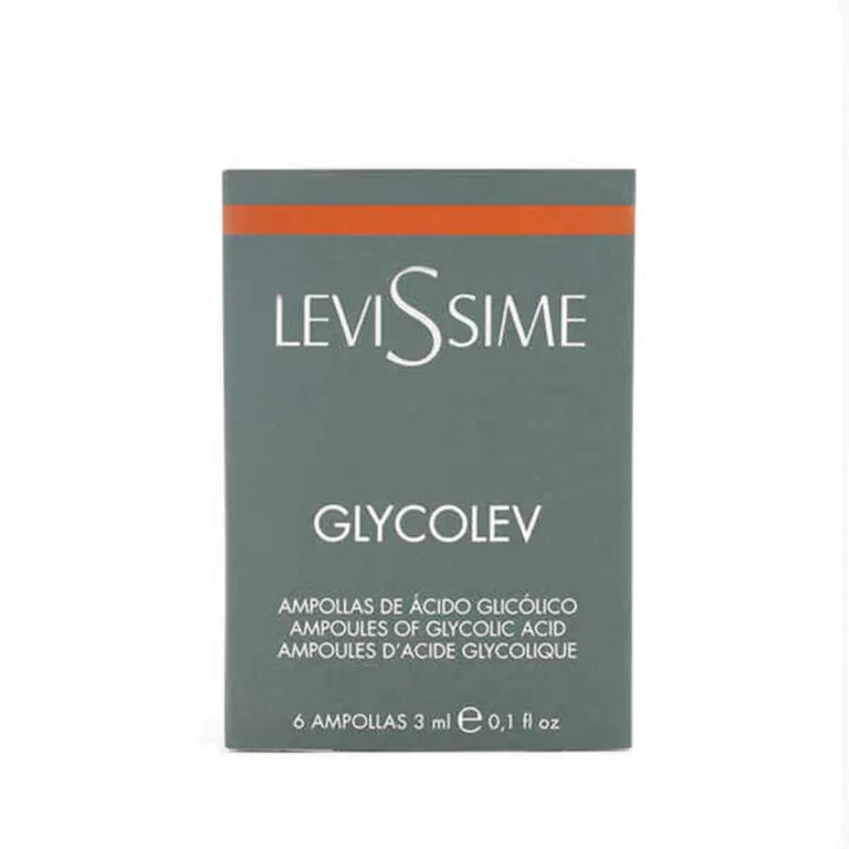 Lichaamscrème Levissime Ampollas Glycolev (6 x 3 ml)