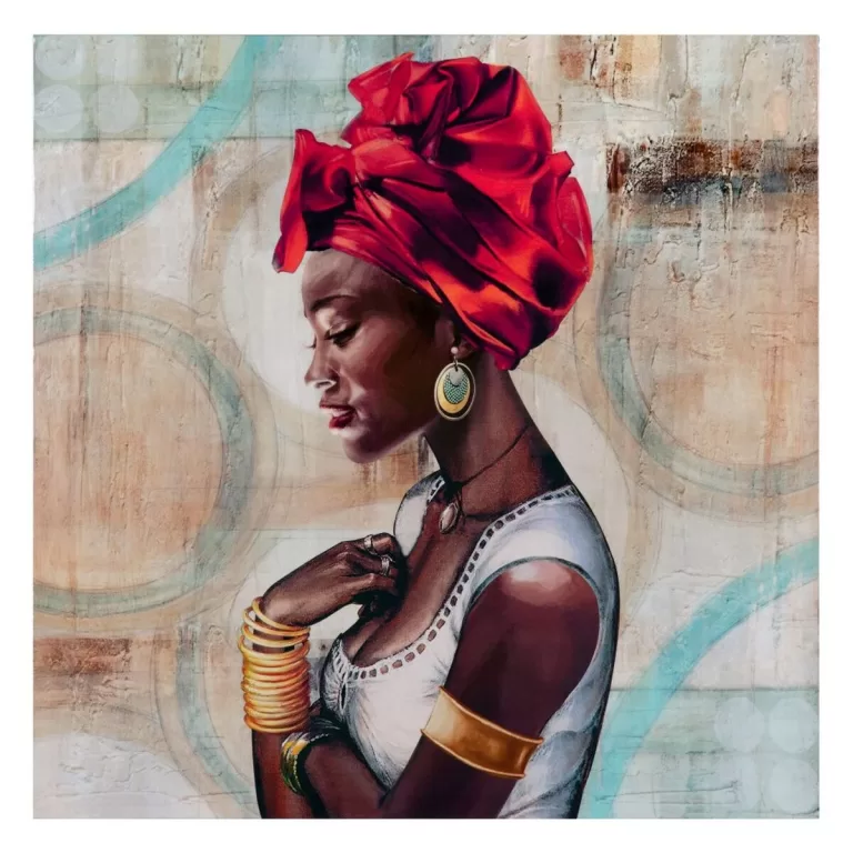 Canvas Afrikaanse 60 x 2