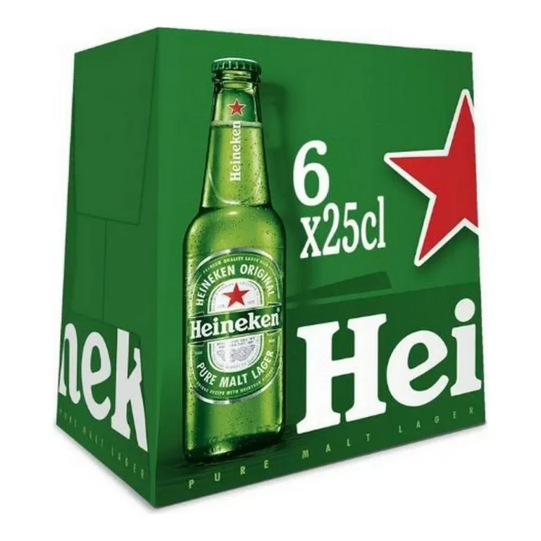 Bier Heineken (6 x 250 ml)