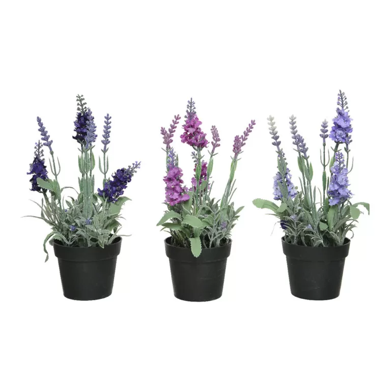 Decoratieve plant 25 cm PVC Lavendel
