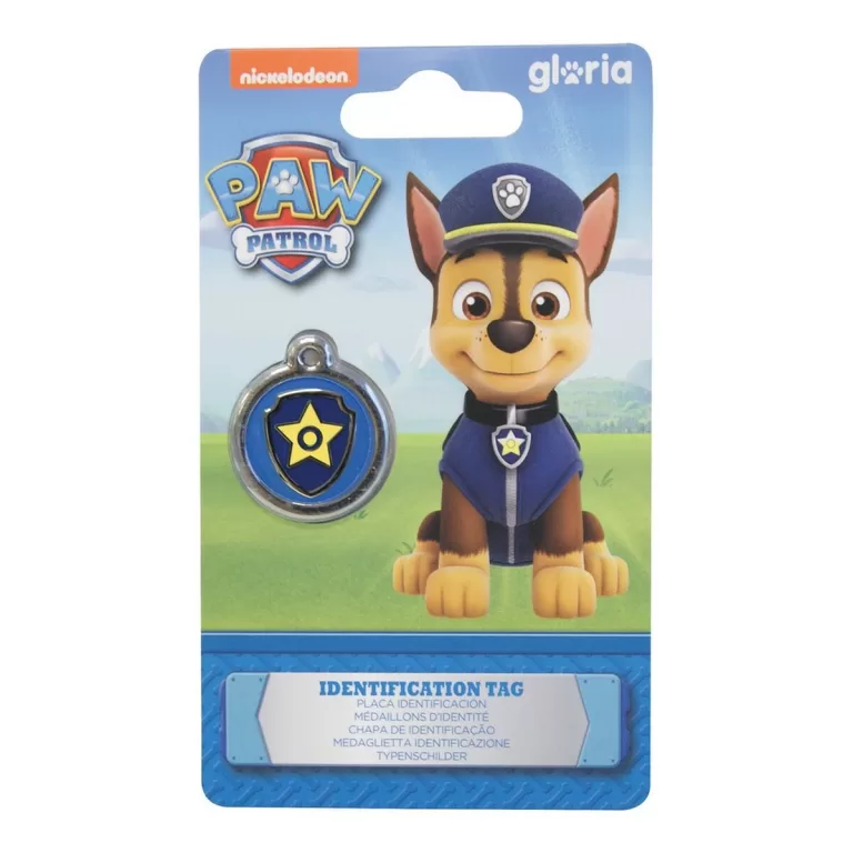 Naamplaatje voor halsband The Paw Patrol Chase 12