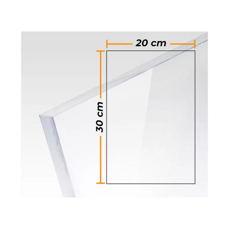 Plaat Compossar Transparant 3 mm Methacrylaat