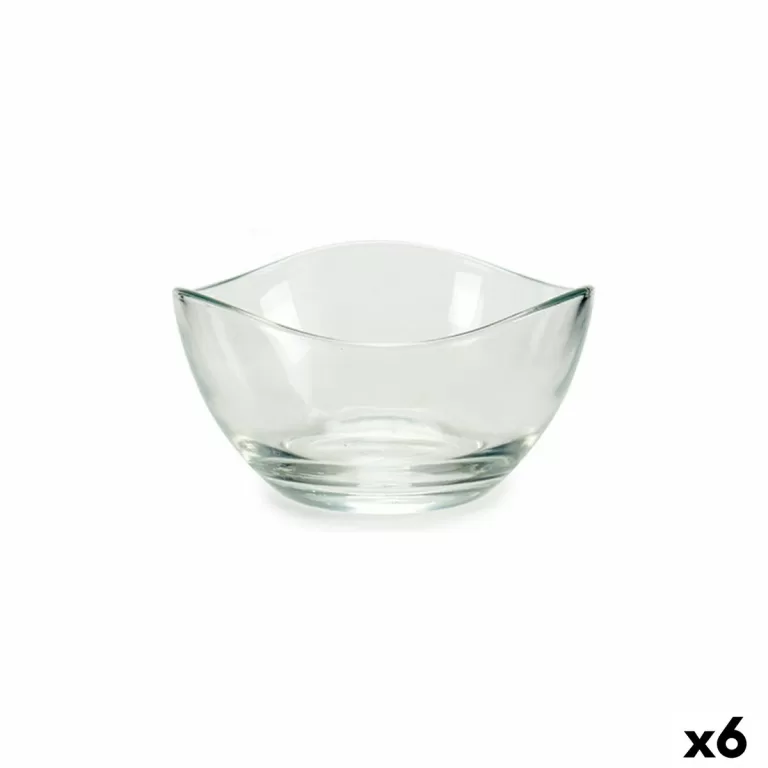 Kom Transparant Glas (460 ml) (6 Stuks)