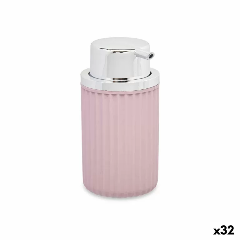 Zeepdispenser Roze Plastic 32 Stuks (420 ml)