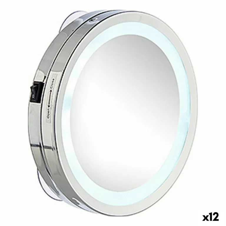 Vergrotende Spiegel LED Licht Zilverkleurig 16