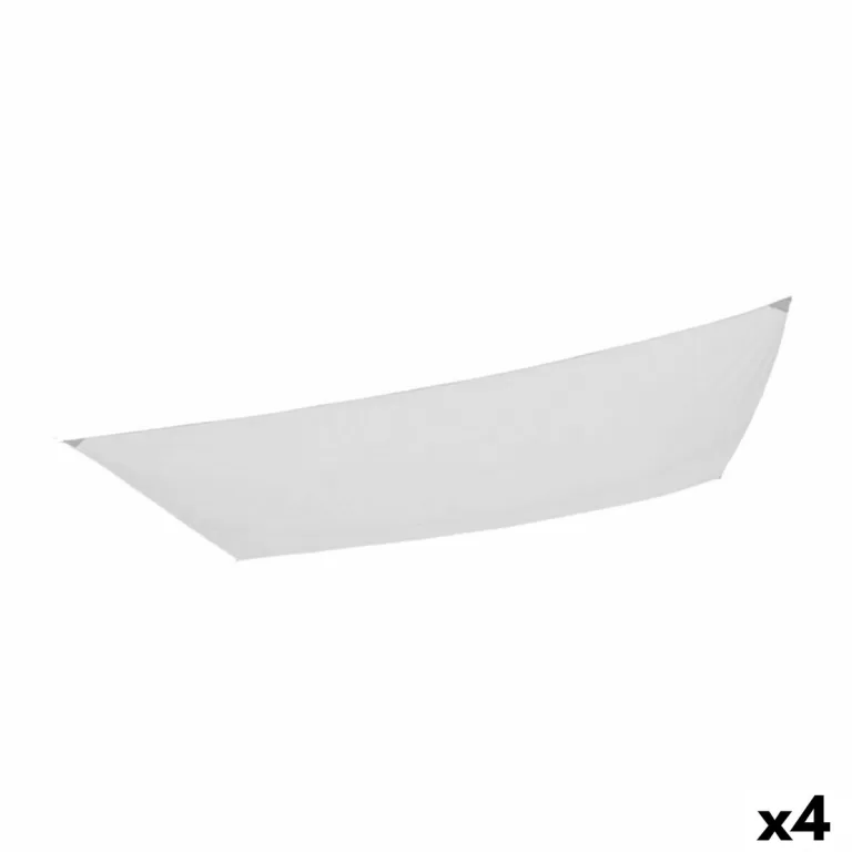 Schaduwdoeken Aktive Driehoekig Wit 200 x 0