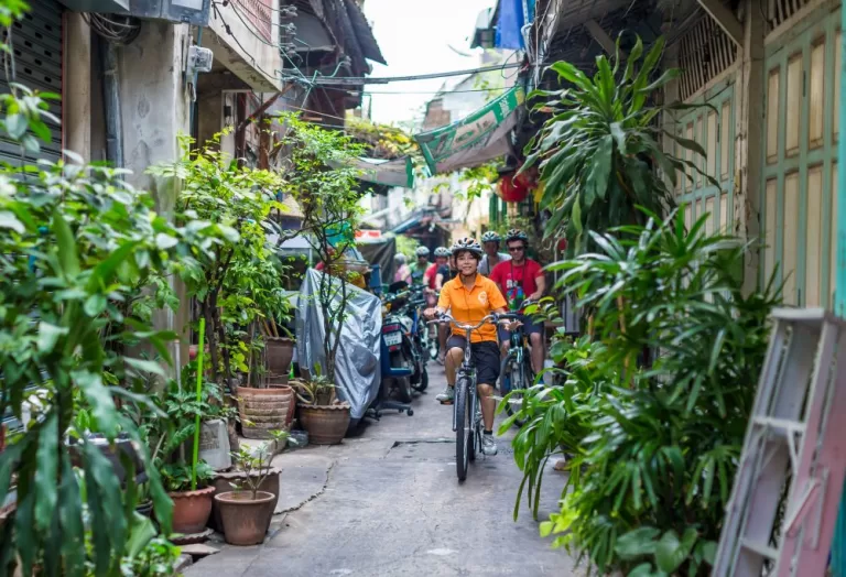 Beleef Bangkok per fiets