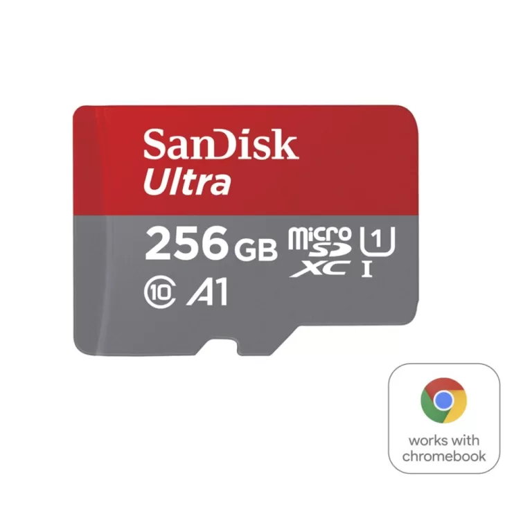 Sandisk MicroSDXC Ultra Android 256GB 150MB/s CL10 Chromebook