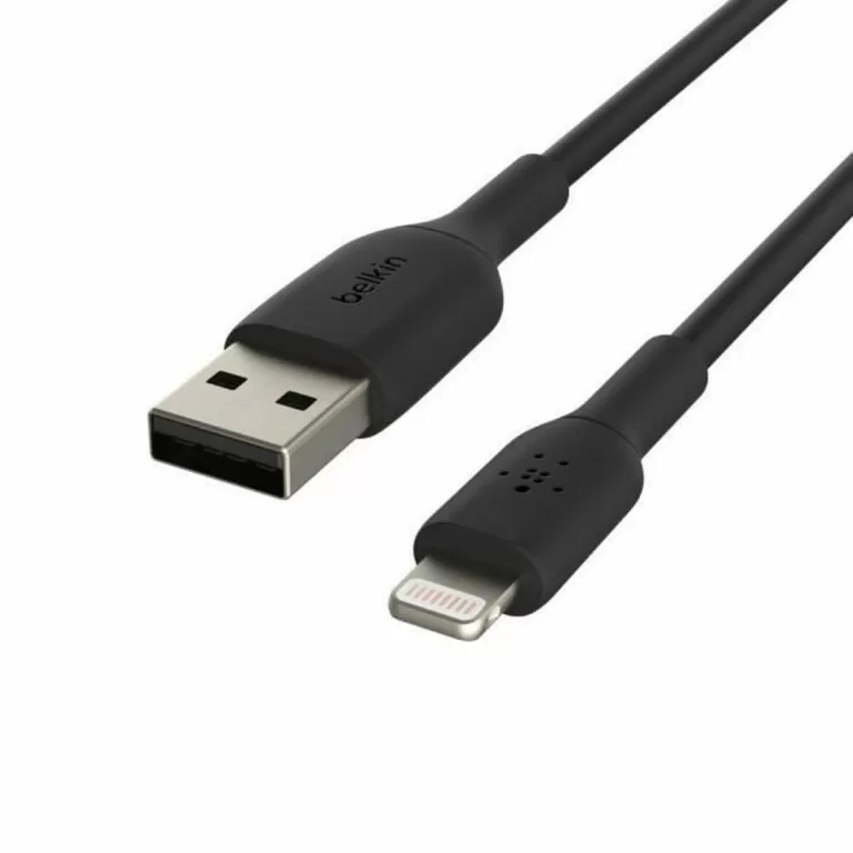 Kabel USB naar Lightning Belkin CAA001BT2MBK 2 m