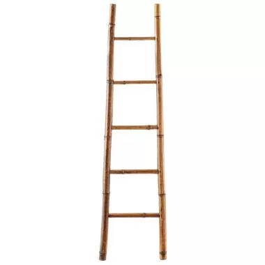 Decoratieve ladder Koen - naturel - 150x40x4 cm - Leen Bakker