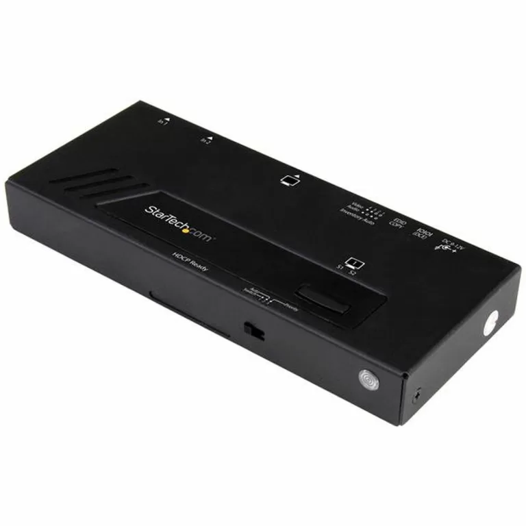 HDMI-Schakelaar Startech VS221HD4KA Blauw Zwart
