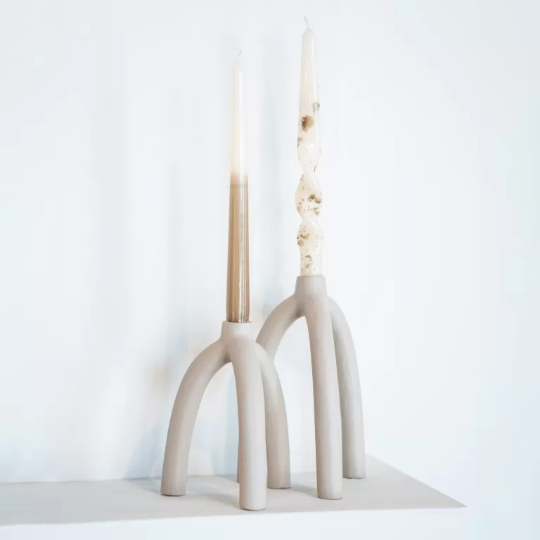 By-Boo Kaarshouder Twig 16cm - Off White | Flickmyhouse