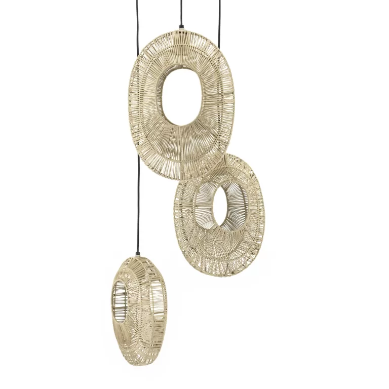 By-Boo Hanglamp Ovo 3-lamps Cluster Rond | Flickmyhouse