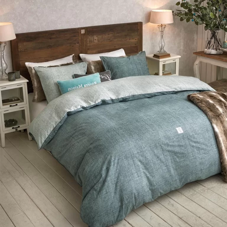 Rivièra Maison Bed Driftwood 180 x 200cm - White | Flickmyhouse