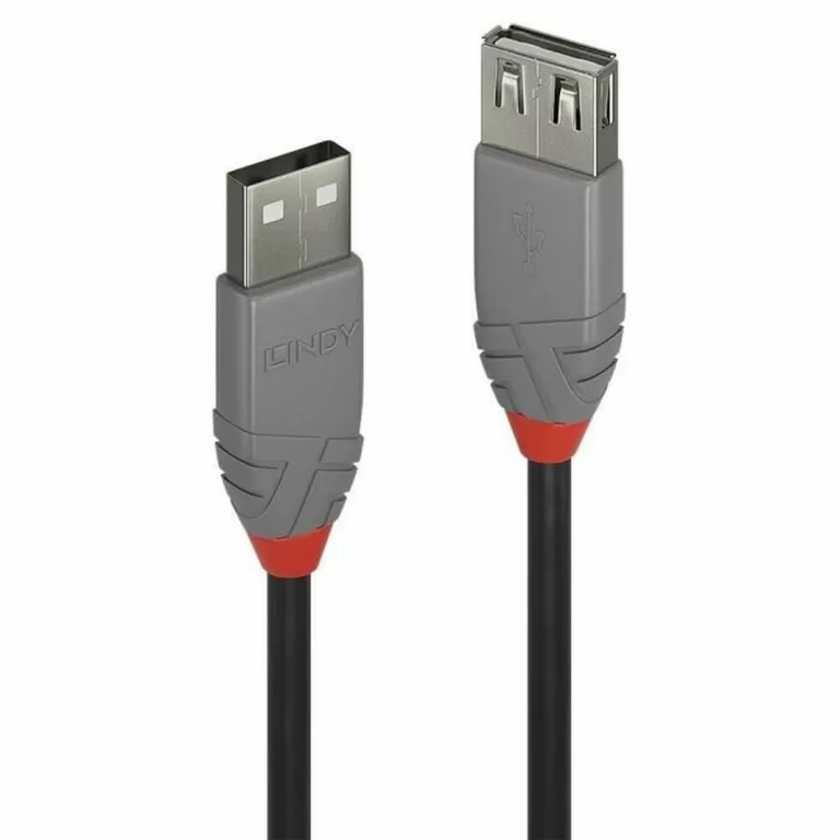 USB-kabel LINDY 36705 3 m Zwart