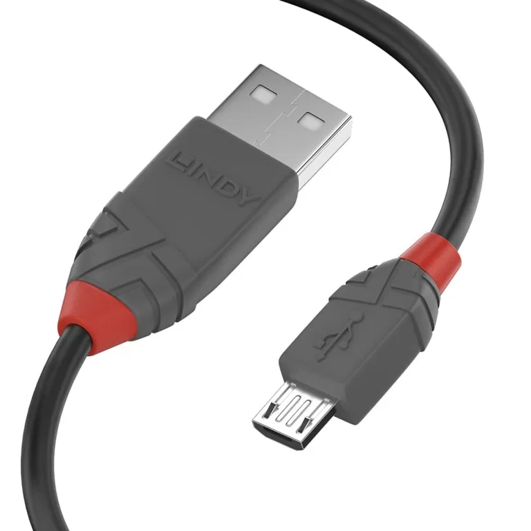 USB-kabel LINDY 36732 1 m Zwart