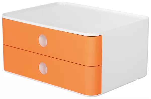 HAN HA-1120-81 Smart-box Allison Met 2 Lades Abrikoos Oranje