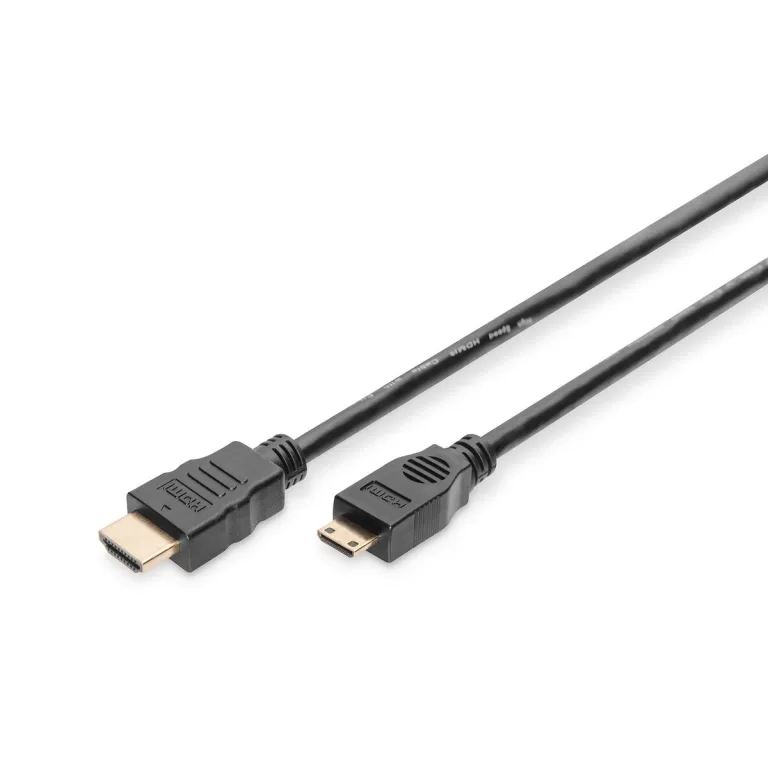 HDMI-Kabel Digitus DIGITUS Cable de conexión High speed HDMI Zwart 3 m