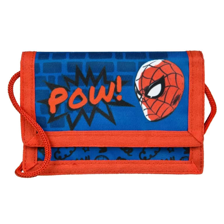 Spiderman Portemonnee Blauw/Rood
