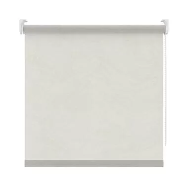 Rolgordijn lichtdoorlatend - wit/lichtgrijs - 150x190 cm - Leen Bakker