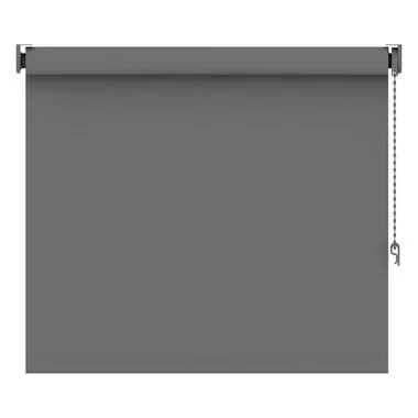 Rolgordijn verduisterend grijs - 120x160 cm - Leen Bakker