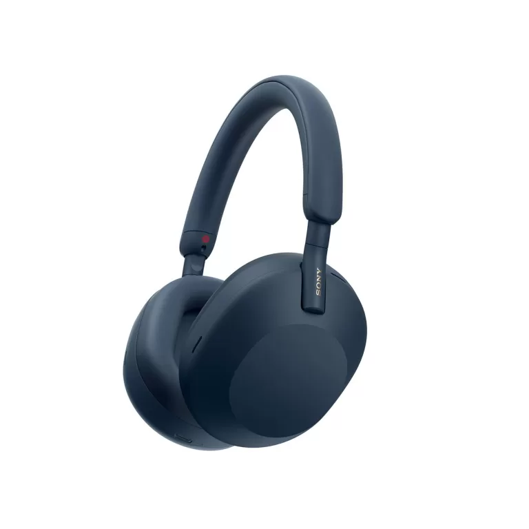 Headset met Bluetooth en microfoon Sony WH1000XM5S.CE7 Blauw
