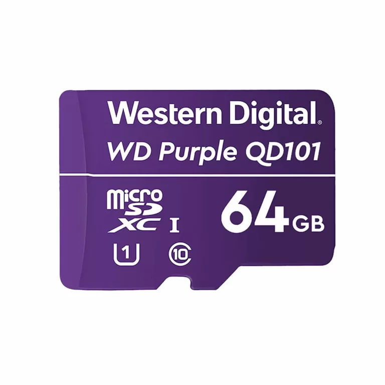 Micro SD-Kaart Western Digital WD Purple SC QD101 64 GB