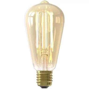 Calex LED-rustieklamp - goudkleur - E27 - Leen Bakker