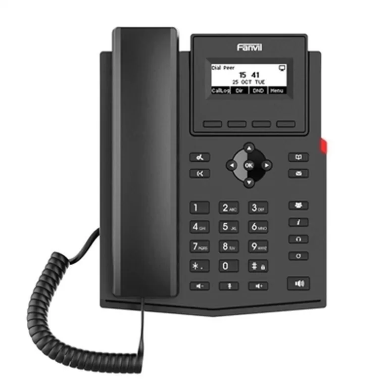 Huistelefoon Fanvil X301P Zwart