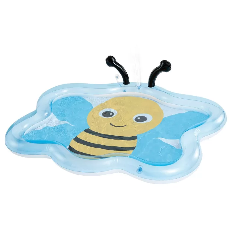 Opblaasbaar Kinderzwembad Colorbaby Bee Multicolour 59 L 127 x 102 x 28 cm