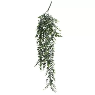 Kunstplant Eucalyptus Hanging Bush - groen - 75 cm - Leen Bakker