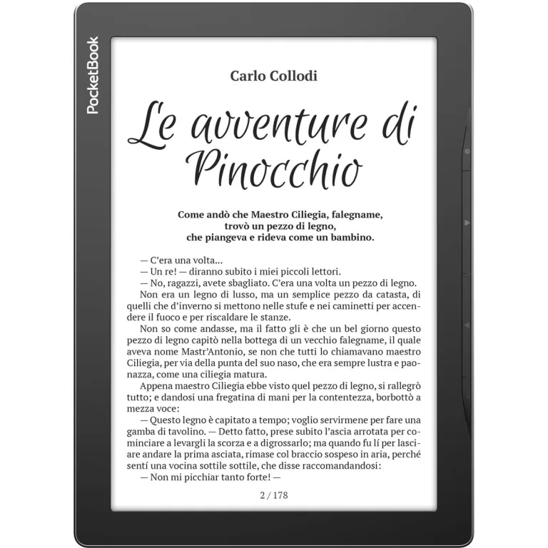 E-boek PocketBook InkPad Lite Zwart/Gris 8 GB