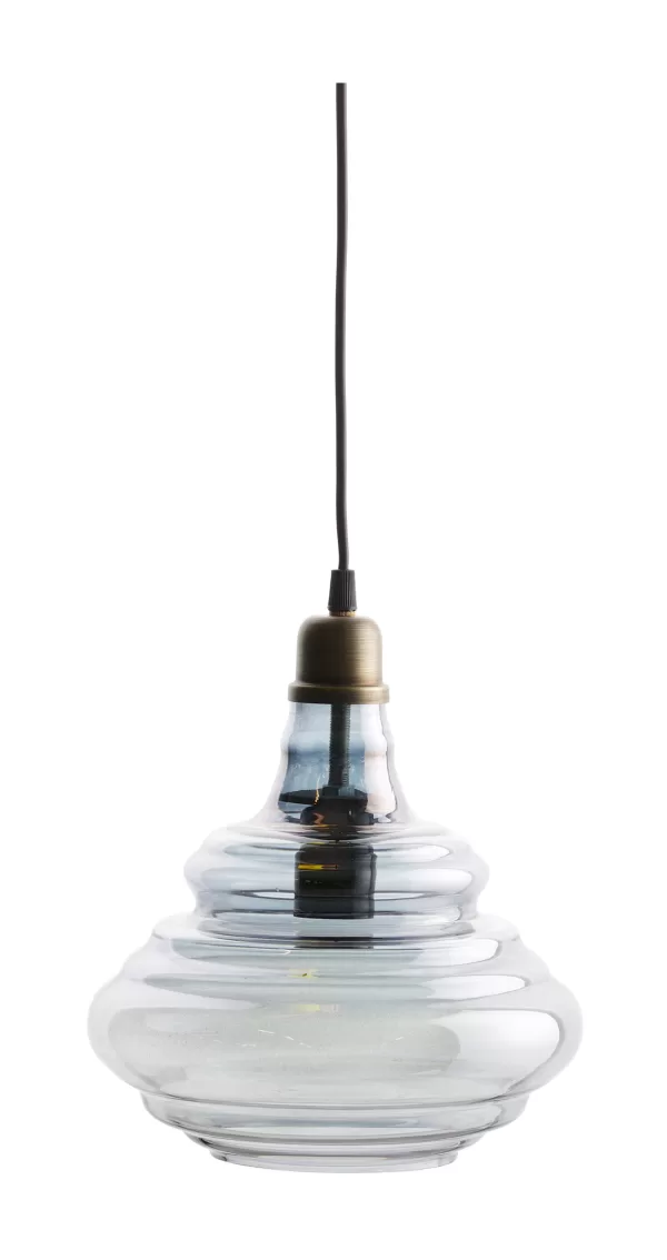 BePureHome Glazen Hanglamp Pure - Grijs | Flickmyhouse