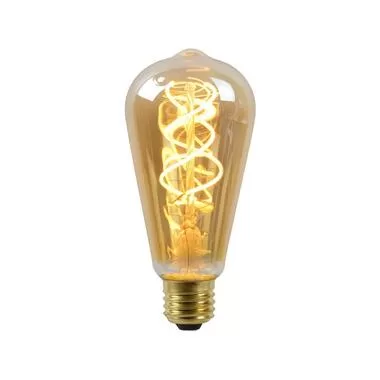 Lucide LED Bulb Filament lamp E27 - amber - Ã˜6