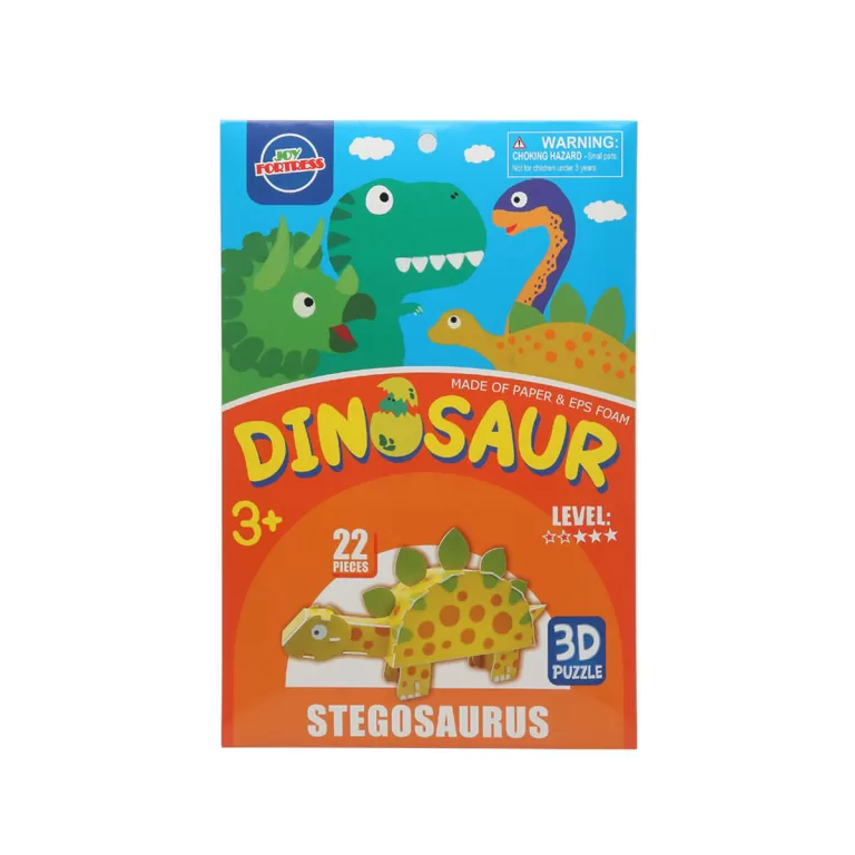 3D puzzel Stegosaurus Dinosaurussen