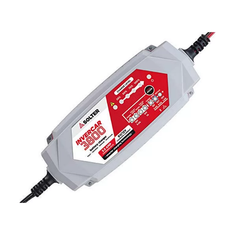 Batterijoplader Solter Invercar 3800 6-12 V