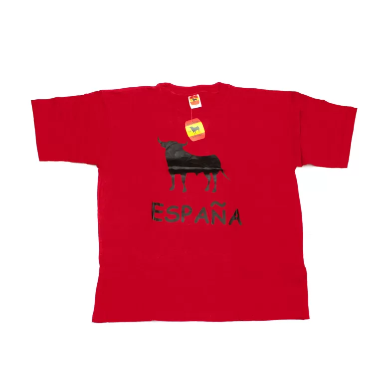 Uniseks T-Shirt met Korte Mouwen TSHRD001 Rood XL