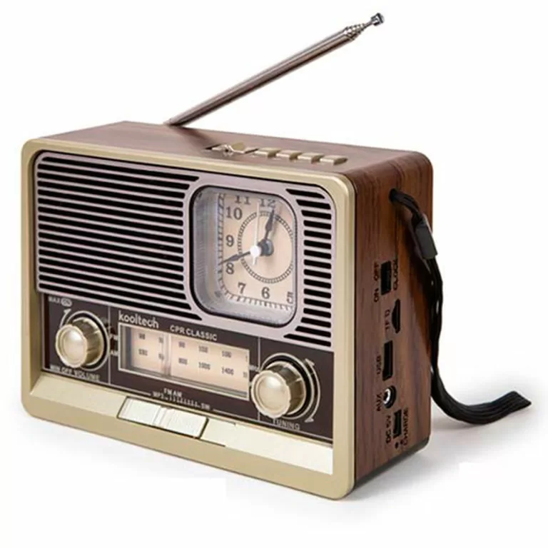 Draagbare Bluetooth Radio Kooltech Vintage