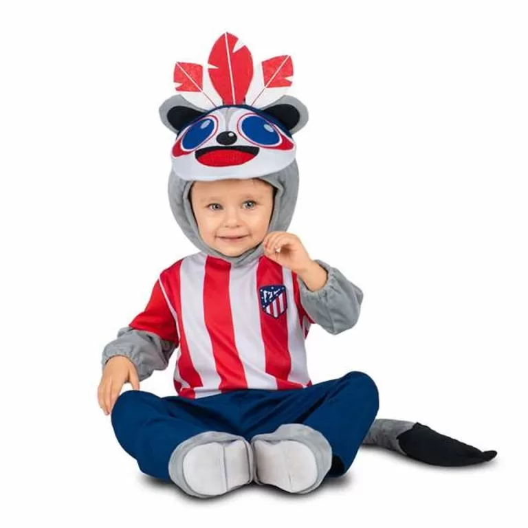 Kostuums voor Baby's Atlético Madrid 5 Onderdelen Amerikaans-Indiaans