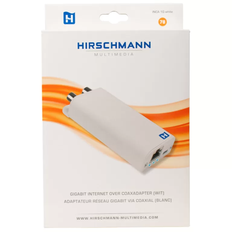 Hirschmann Hirsch. 1g Over Coaxadapter