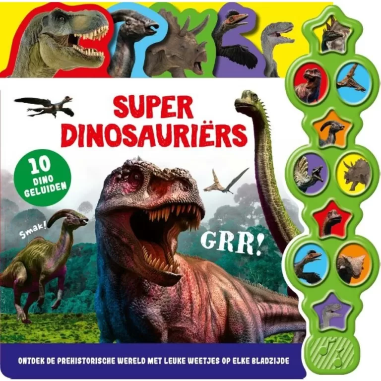 Geluidenboek Super Dinosauriërs