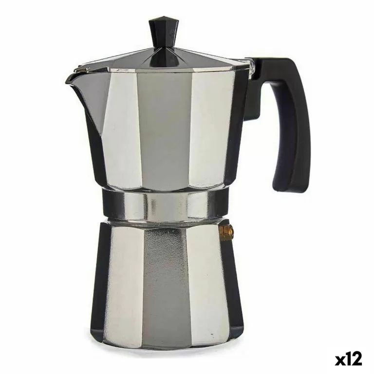 Italiaanse Koffiepot Aluminium 150 ml (12 Stuks)