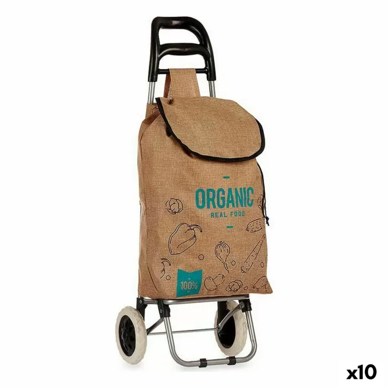 Winkelwagen Organic Bruin 3